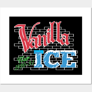 Vanilla Ice Tour 1990-1991 Posters and Art